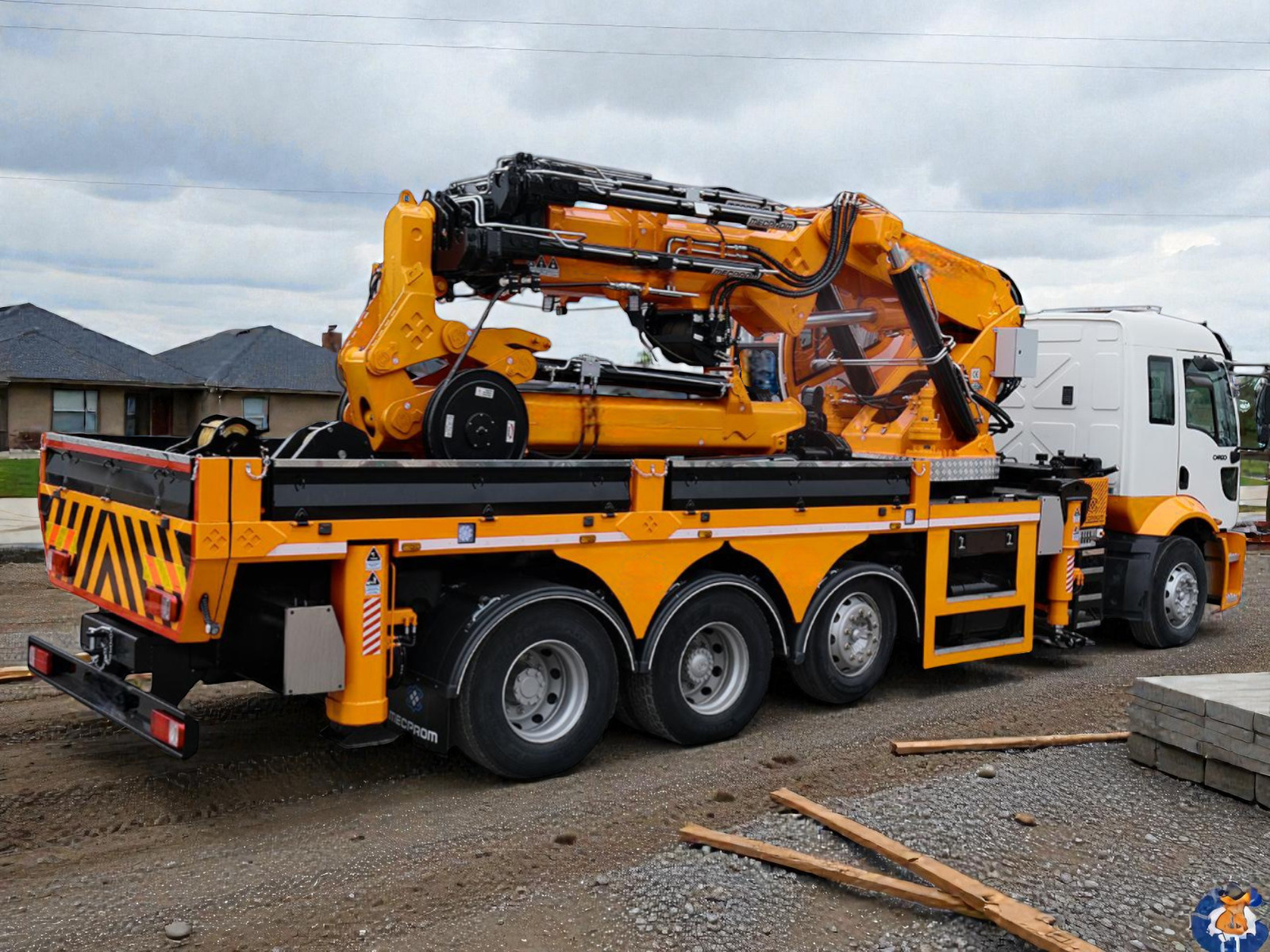30 Ton Knuckle Boom Crane thumbnail 3
